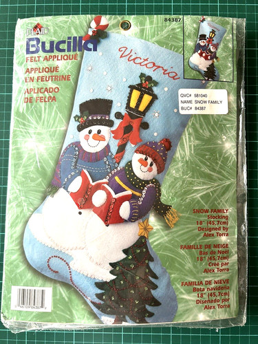 Bucilla felt christmas - bucilla, 18"