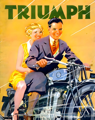 1930 triumph motorcycle - 1930,