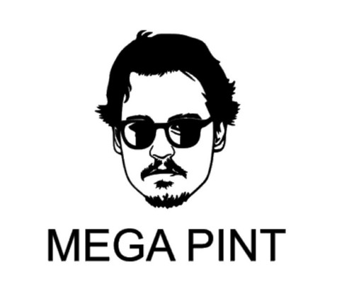 Johnny depp mega pint vinyl - johnny,