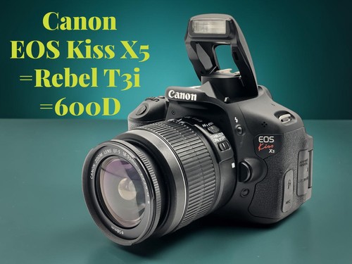Canon eos kiss rebel - canon, t3i
