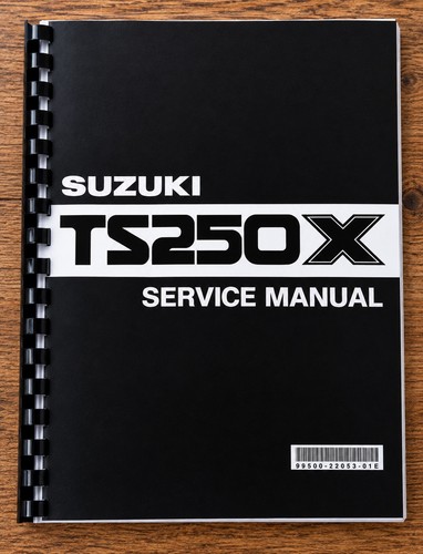 Suzuki ts250x workshop - suzuki, service