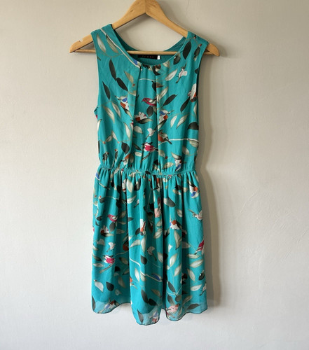Tenki turquoise skater dress - tenki,