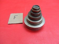 6 Imperial Antique Brass Trade  Weights 1LB to 1/2 OZ ref F