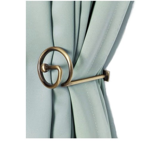 Curtain holdbacks gold - holdbacks,