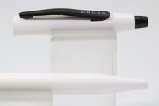 Vintage UNCOMMON Cross Click Pearlescent White Rollerball Pen