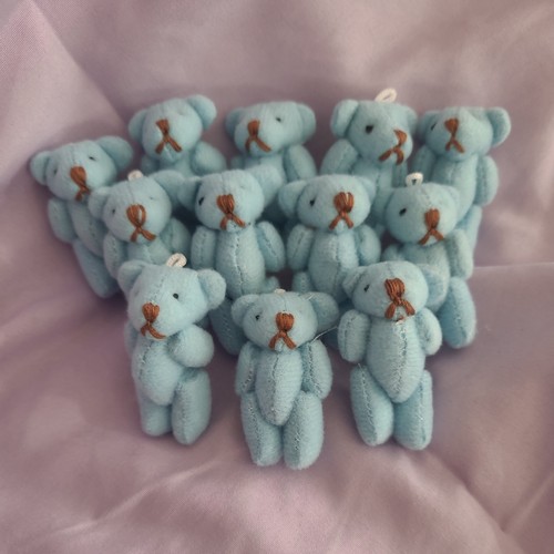 Felt miniature mid blue - x,