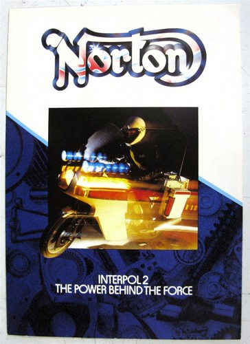 Norton interpol police bike - norton,