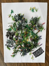 Britains Floral Garden. An Assortment of Flowers, Gate And Rocks.