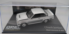 Opel  / Vauxhall Ascona B 400 B400 in Silver  Chuck Jordan 1:43 Scale 