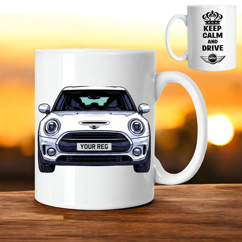 Personalised mini clubman car - mini,