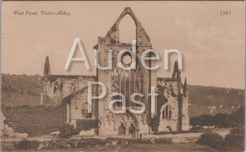 Tintern abbey west front ruins - tintern,