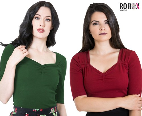 Hell bunny blouse - hell, philippa