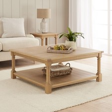Oak Coffee Table Square