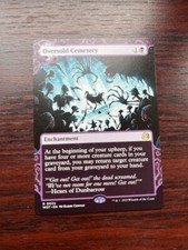 1x SHOWCASE OVERSOLD CEMETERY - Eldraine - MTG - Magic the Gathering