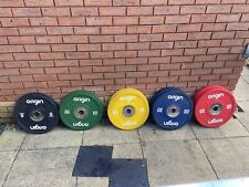150kg Set Origin Urethane Olympic Bumper Weight Plates