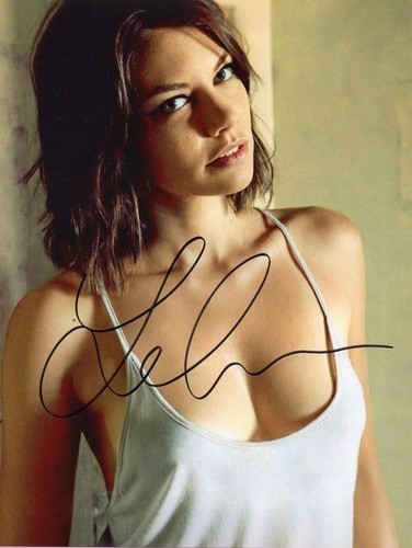 Lauren cohan autographed - cohan,