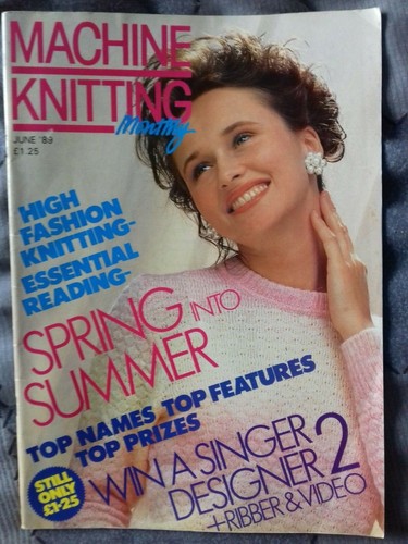 Machine knitting monthly june - knitting,
