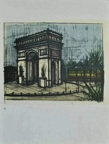 Bernard buffet lithographs - bernard,