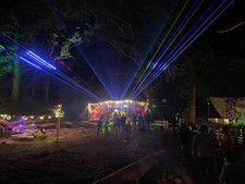 Laserworld BeamBar 10RGB 2500mW Diode Beam with 10RGB Lasers X 2