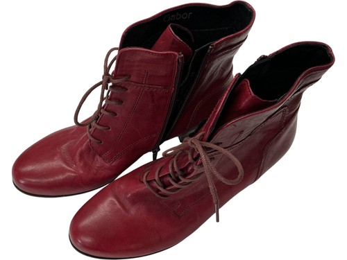 Gabor women red leather - women's,