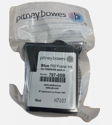 Pitney bowes blue - blue, postal