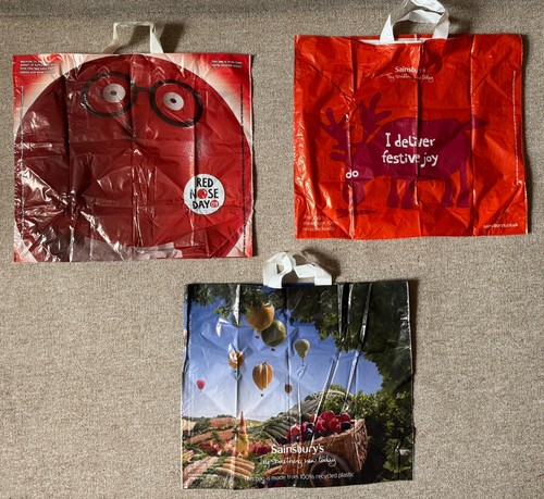Collectable sainsbury bags - sainsbury's,