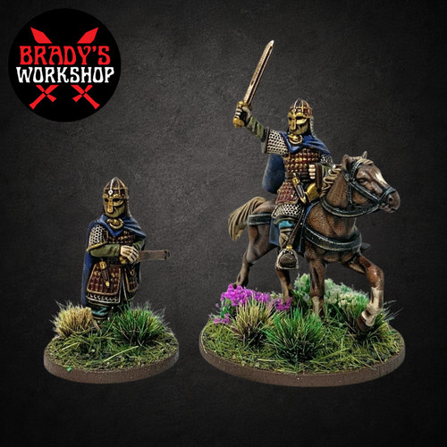 Saxon viking warlord 28mm - saxon/viking, 2