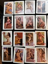 Vintage c. 1950 Fortune Brand Risqué Nude Playing Cards w/ Original Box