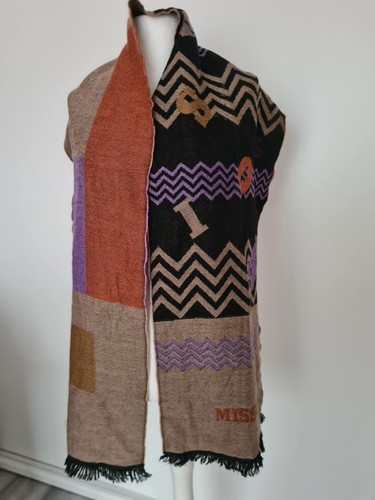 Missoni 100 wool scarf zig - wool,