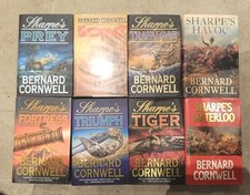 8 x Bernard Cornwell Sharpe's