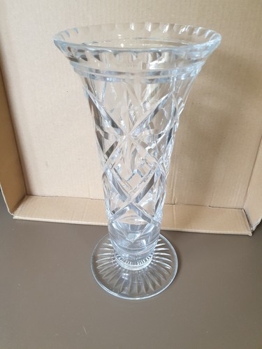 Tall crystal deep cut - crystal, deep-