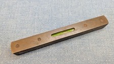 Vintage W. Marples & Sons Shamrock Brand Pocket Spirit Level 6” PAT. 423896