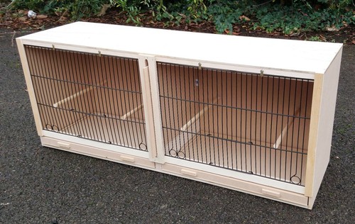 Double canary breeding - canary, cage
