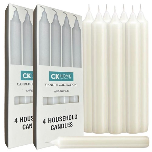 Candles household white wax - candles,