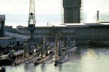 HMS DOLPHIN IN YEARS GONE BY - ROYAL NAVY SUBMARINE BASE  - 20 PHOTOGRAPHS