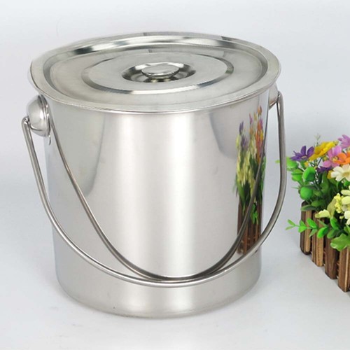 Milk can pail bucket - milk,