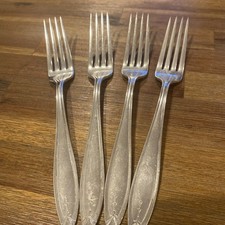 Four Silver Plated 1885