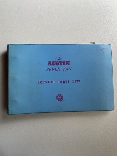 The austin seven - the, van