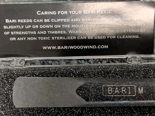 Bari tenor sax reed medium - reed,