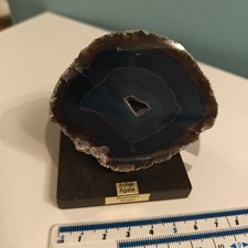Brazilian Blue Agate Geode -