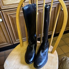 PAVERS BLACK LEATHER LADIES