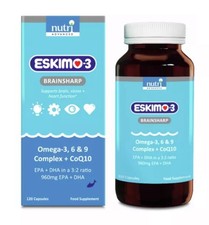 Nutri Advanced - Eskimo-3 Brainsharp Fish Oil | Metagenics - 120 capsules