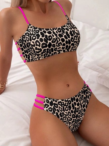 Sexy leopard micro bikini - micro,