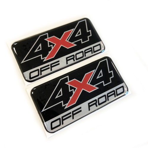 4x4 off road chrome domed - 4x4, gel
