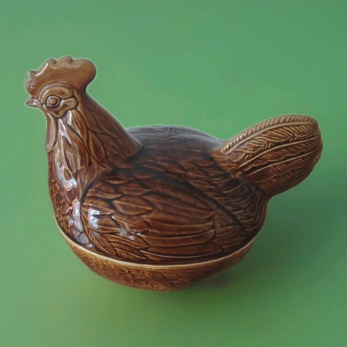 Vintage ceramic egg - vintage,