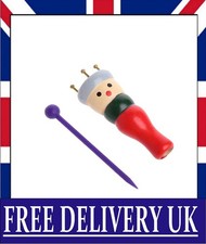 Wooden Spool Knitting Doll Set