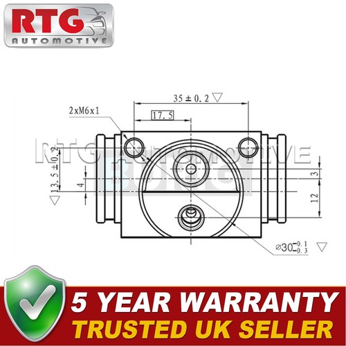 Rtg rear wheel - rear, brake