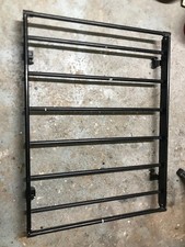 Cargo Carrier to fit to square rails, with matching load cover