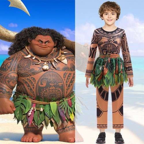 Boy moana maui cosplay - boy's,