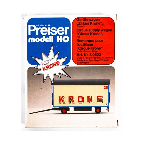 Preiser circus equipment - preiser,
